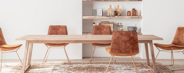 table à manger scandinave